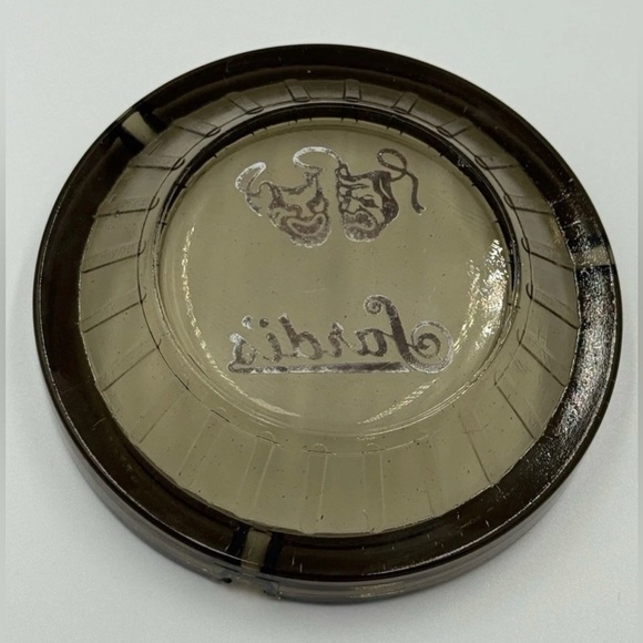 Lot Of 2 Vintage Sardis Restaurant NYC Glass Ashtrays Circa 1955 Round READ - Picture 6 of 9